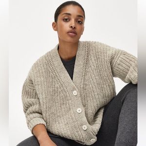 NWOT Babaa Cardigan no 19 mist